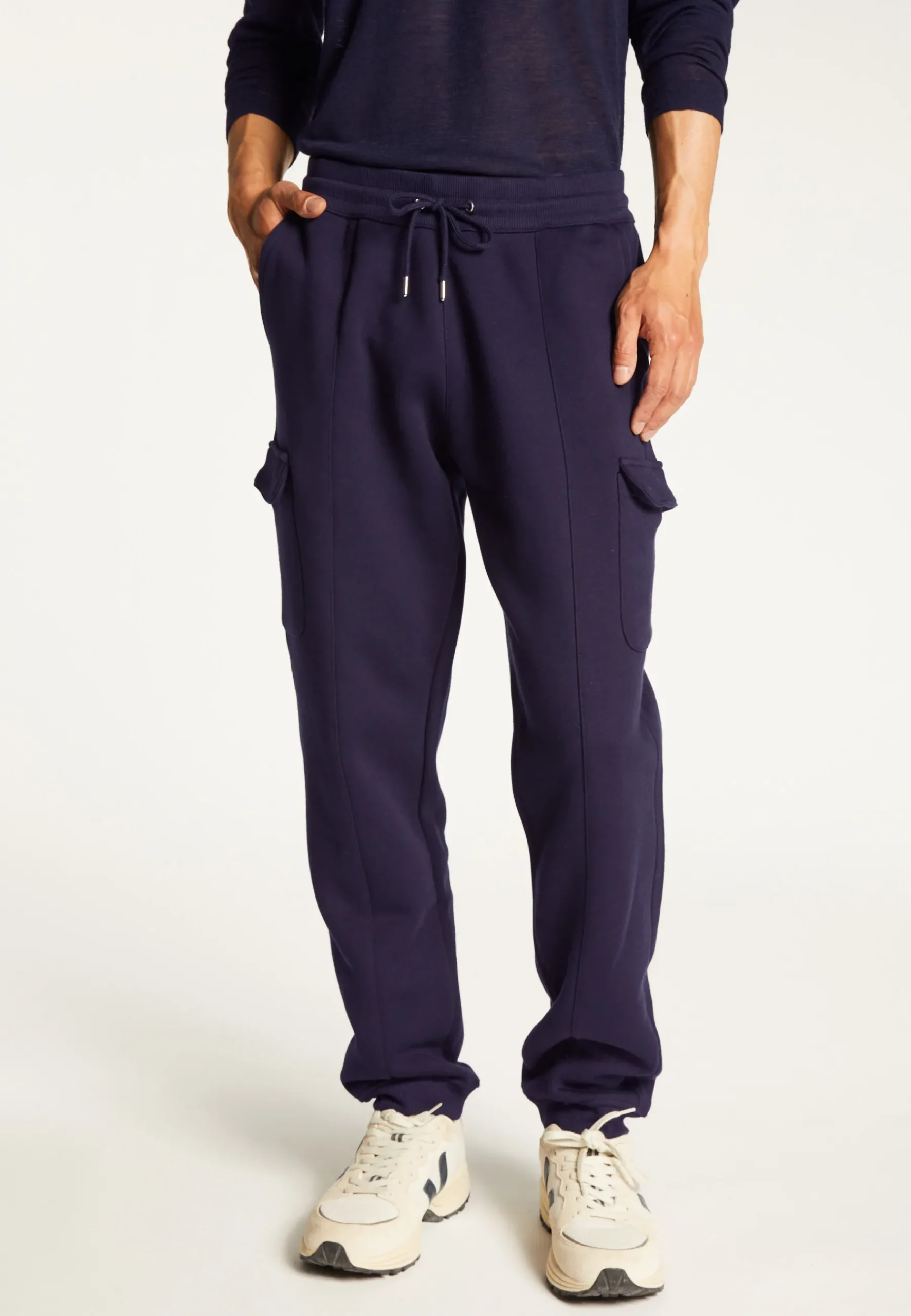 Montagut Pantalons Et Shorts-Pantalon en coton - Damien 05-Bleu marine