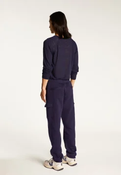 Montagut Pantalons Et Shorts-Pantalon en coton - Damien 05-Bleu marine