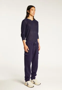 Montagut Pantalons Et Shorts-Pantalon en coton - Damien 05-Bleu marine