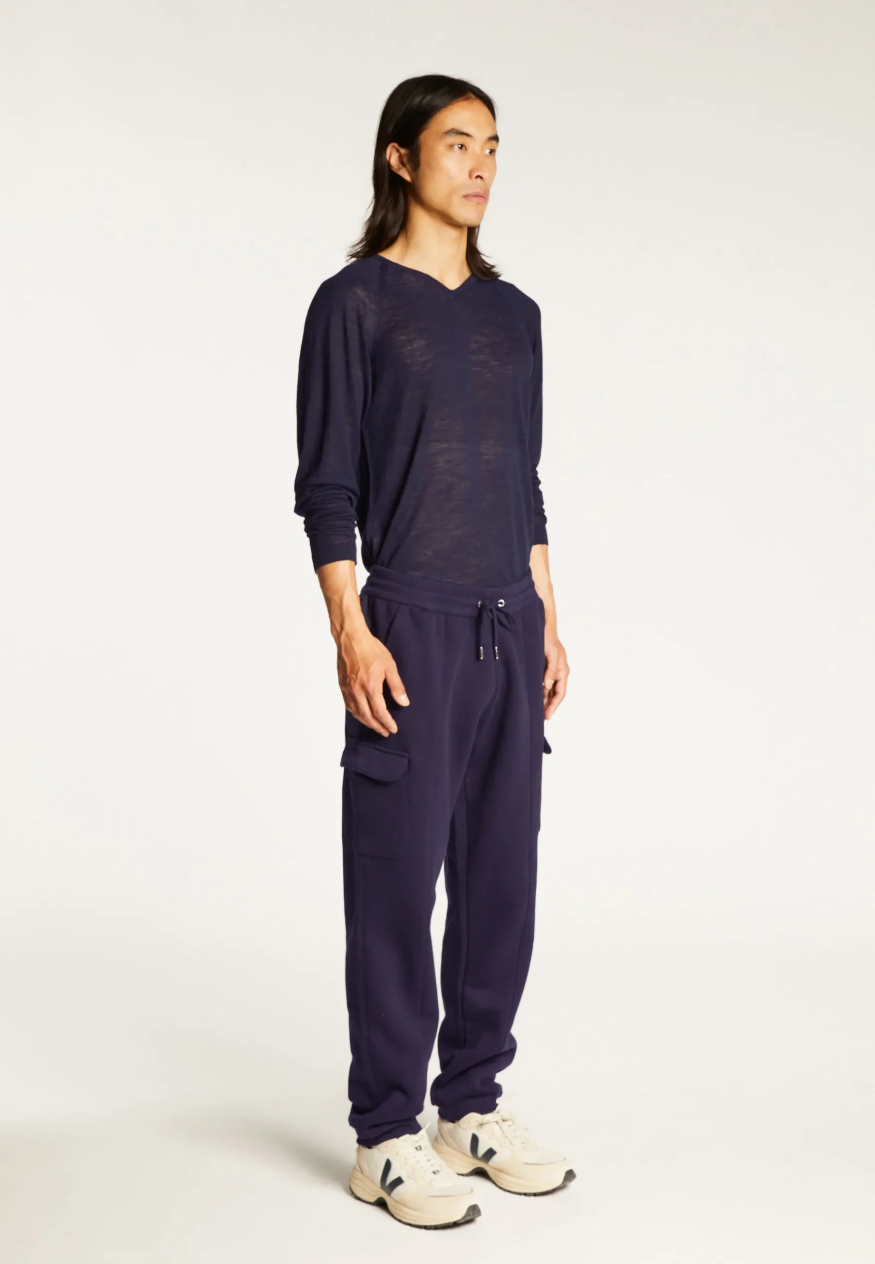 Montagut Pantalons Et Shorts-Pantalon en coton - Damien 05-Bleu marine