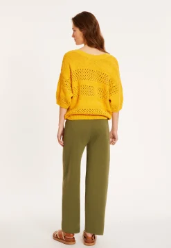 Montagut Pantalons Et Shorts-Pantalon en coton - Mederise 83-Kaki