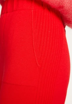 Montagut Pantalons Et Shorts-Pantalon en laine mélangée - Rebecca 52-Rouge