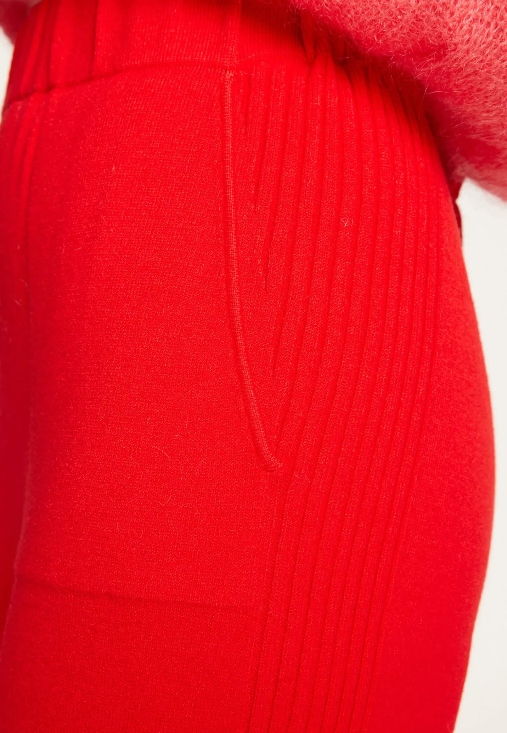 Montagut Pantalons Et Shorts-Pantalon en laine mélangée - Rebecca 52-Rouge