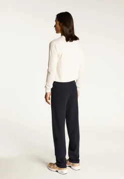 Montagut Pantalons Et Shorts-Pantalon en laine mélangée - Silas 05-Bleu marine