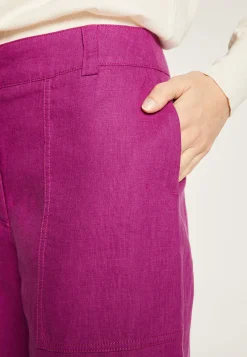 Montagut Pantalons Et Shorts-Pantalon en lin - Ella 16-Violet clair