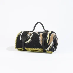 Montagut Accessoires-Plaid Maison Monagut x Bleu de Chauffe -Pagui 86-Multicolore