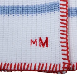 Montagut Cadeaux De Naissance-Plaid pour bébé en 100% coton - Koala 02-Blanc