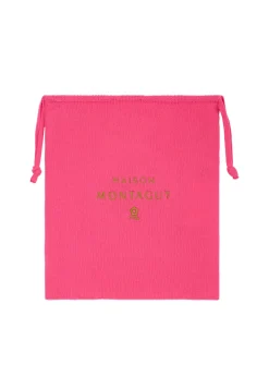 Montagut Accessoires-Pochon voyage en cachemire - Lisbonne 91-Fuchsia
