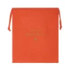 Montagut Accessoires-Pochon voyage en cachemire - Lisbonne 15-Orange