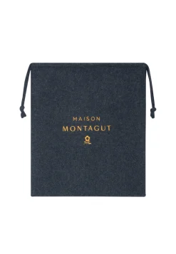 Montagut Accessoires-Pochon voyage en cachemire - Lisbonne 10-Gris foncé