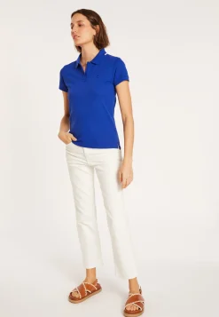 Montagut T-Shirts Et Débardeurs-Polo en coton - Blooma 03-Bleu foncé