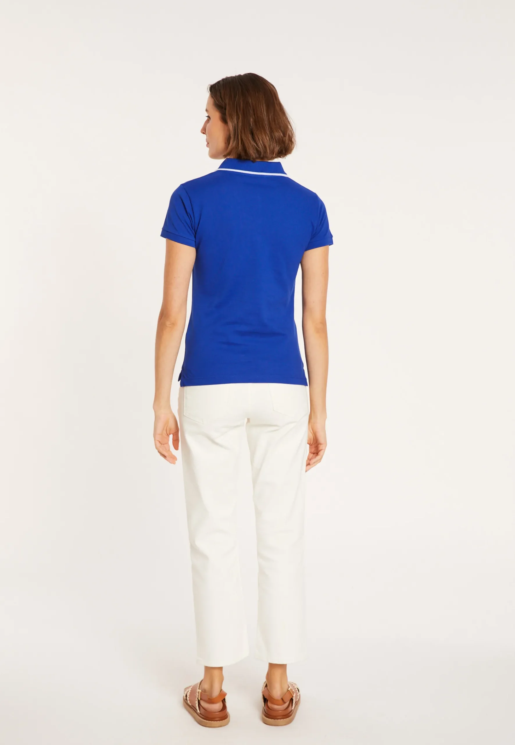 Montagut T-Shirts Et Débardeurs-Polo en coton - Blooma 03-Bleu foncé