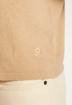 Montagut Polos Et T-Shirts-Polo en coton et en lin - Iouri 13-Beige moyen