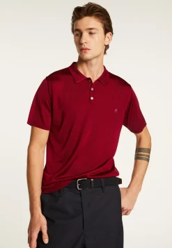Montagut Polos Et T-Shirts-Polo en fil lumière - Babar 51-Bordeaux