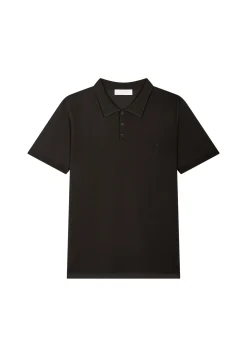 Montagut Polos Et T-Shirts-Polo en Fil Lumière - Babar 01-Noir