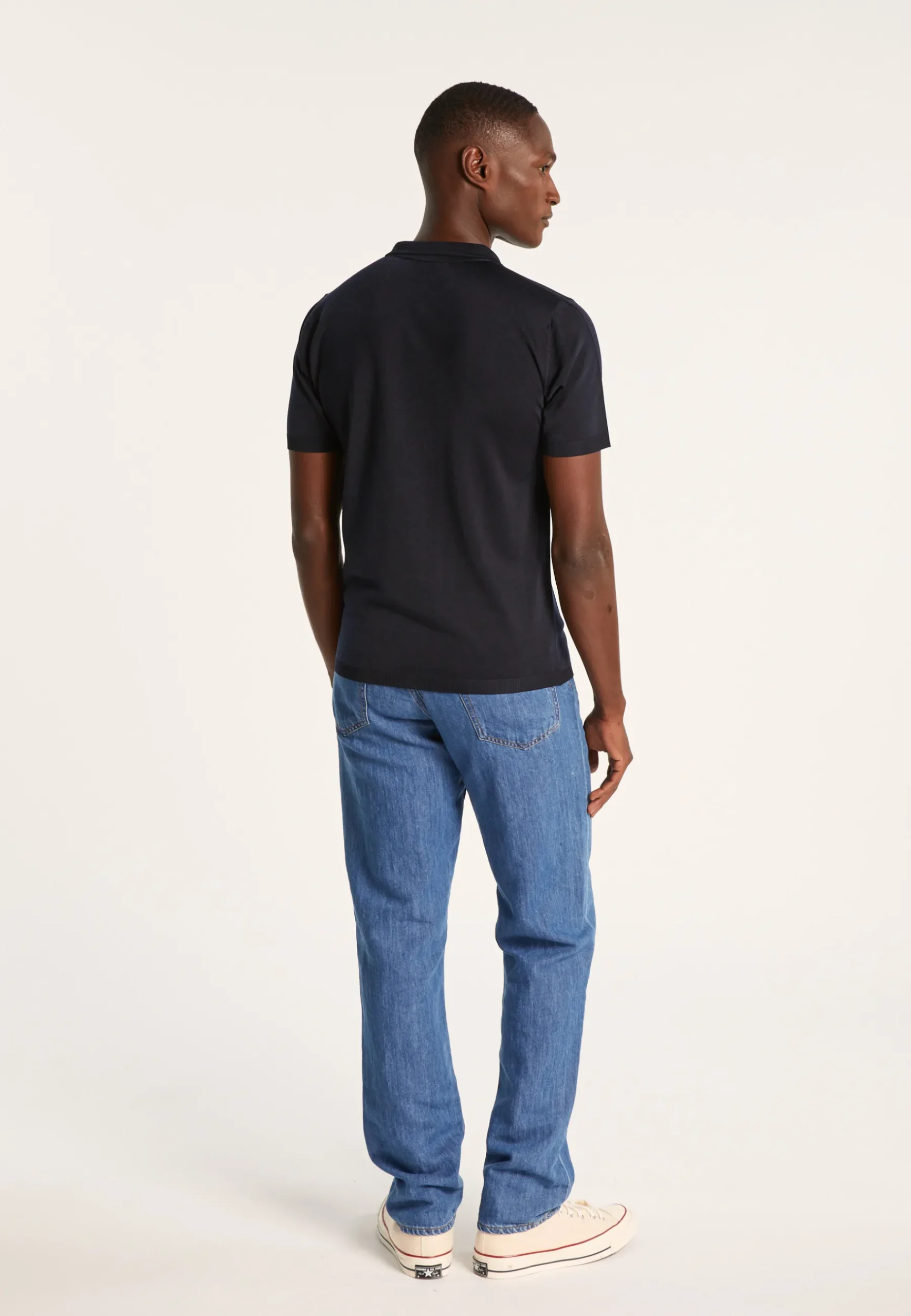 Montagut Polos Et T-Shirts-Polo en Fil Lumière - Babar 05-Bleu marine