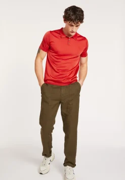 Montagut Polos Et T-Shirts-Polo en Fil Lumière - Babar 52-Rouge