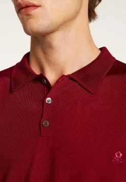 Montagut Polos Et T-Shirts-Polo en fil lumière - Babar 51-Bordeaux