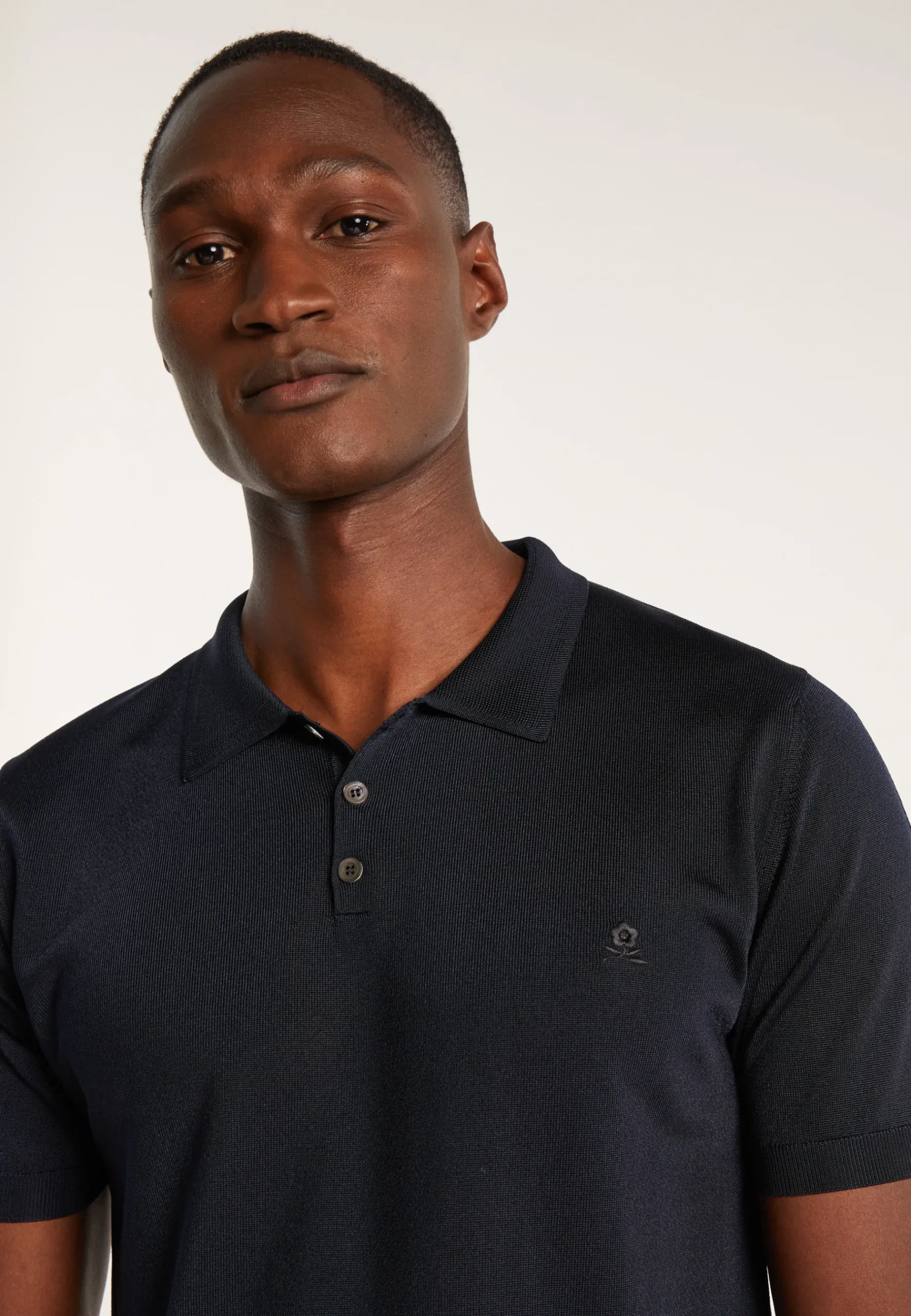 Montagut Polos Et T-Shirts-Polo en Fil Lumière - Babar 05-Bleu marine