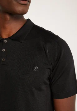 Montagut Polos Et T-Shirts-Polo en Fil Lumière - Babar 01-Noir