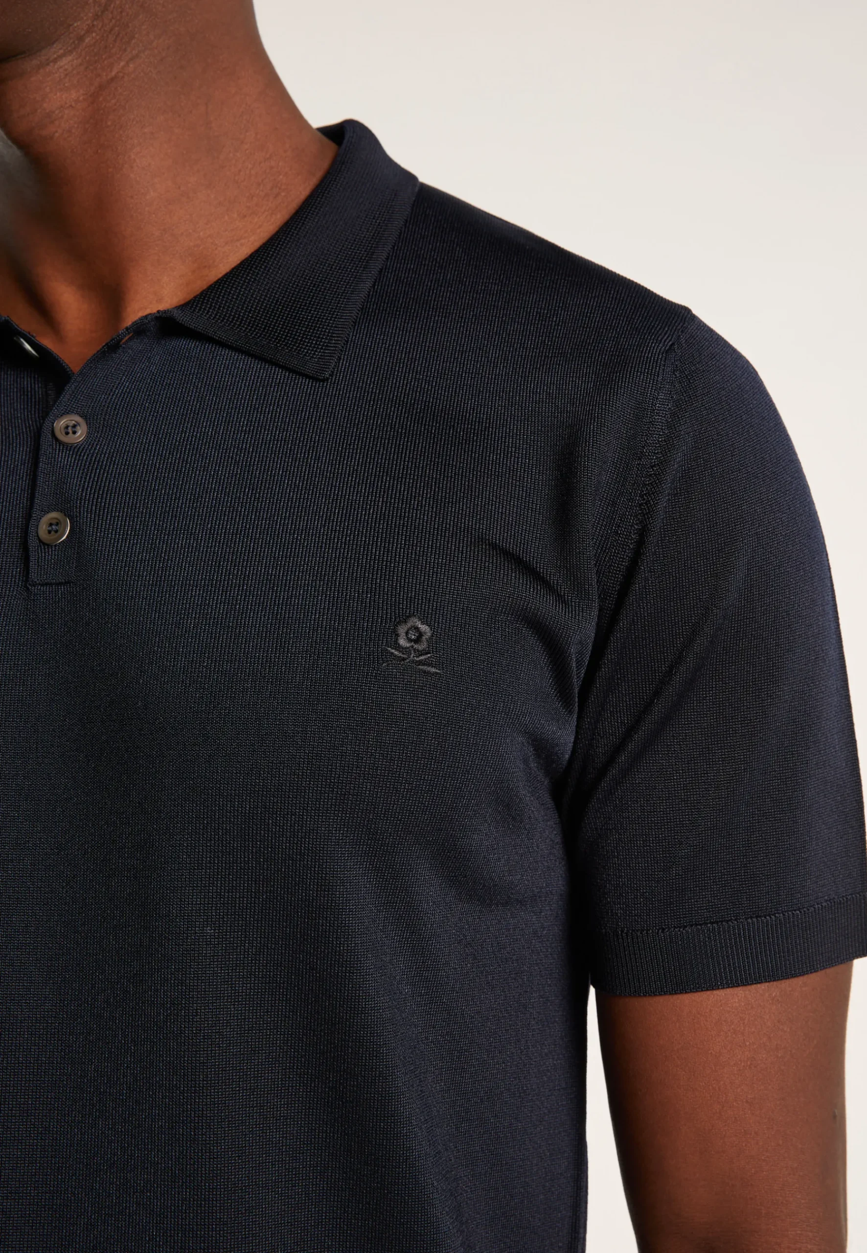 Montagut Polos Et T-Shirts-Polo en Fil Lumière - Babar 05-Bleu marine
