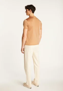 Montagut Polos Et T-Shirts-Polo en fil lumière - Babar 88-Camel