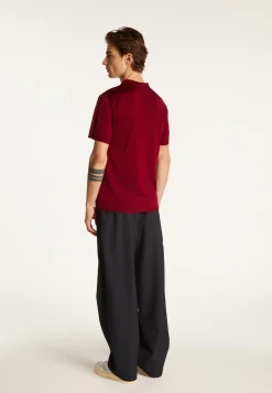 Montagut Polos Et T-Shirts-Polo en fil lumière - Babar 51-Bordeaux