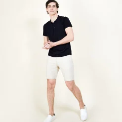 Montagut Polos Et T-Shirts-Polo en Fil Lumière à flèches - Billy 05-Bleu marine
