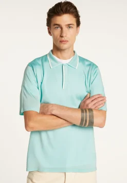 Montagut Le Fil Lumière®-Polo en fil lumière - Malcom 23-Vert clair