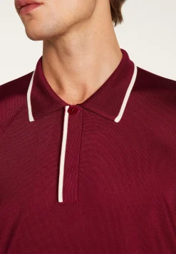 Montagut Le Fil Lumière®-Polo en fil lumière - Malcom 51-Bordeaux