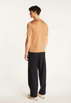Montagut Le Fil Lumière®-Polo en fil lumière - Malcom 88-Camel