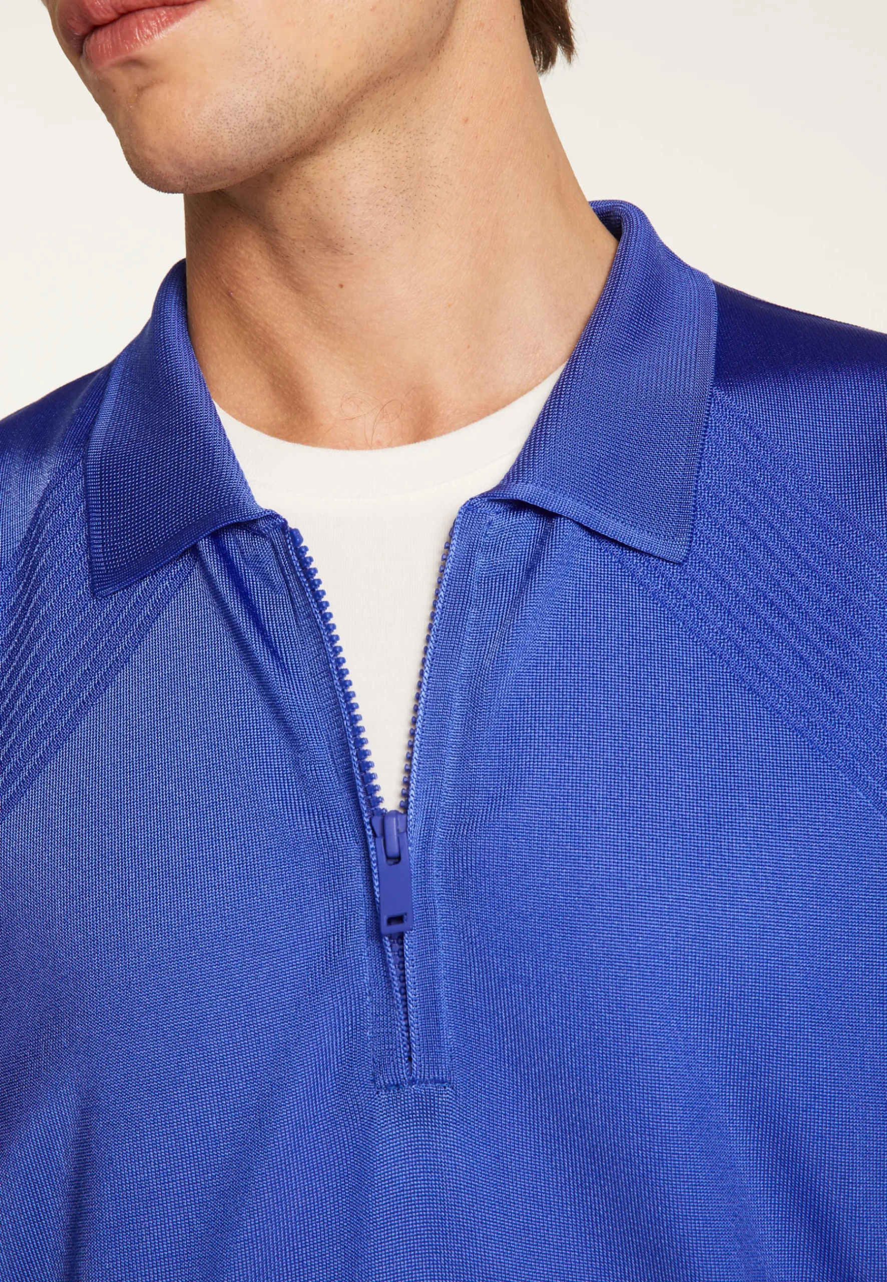 Montagut Polos Et T-Shirts-Polo en fil lumière - Manolo 48-Bleu roi