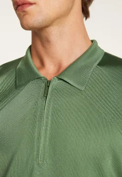 Montagut Polos Et T-Shirts-Polo en fil lumière - Manolo 83-Kaki