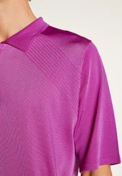 Montagut Polos Et T-Shirts-Polo en fil lumière - Manolo 16-Violet clair