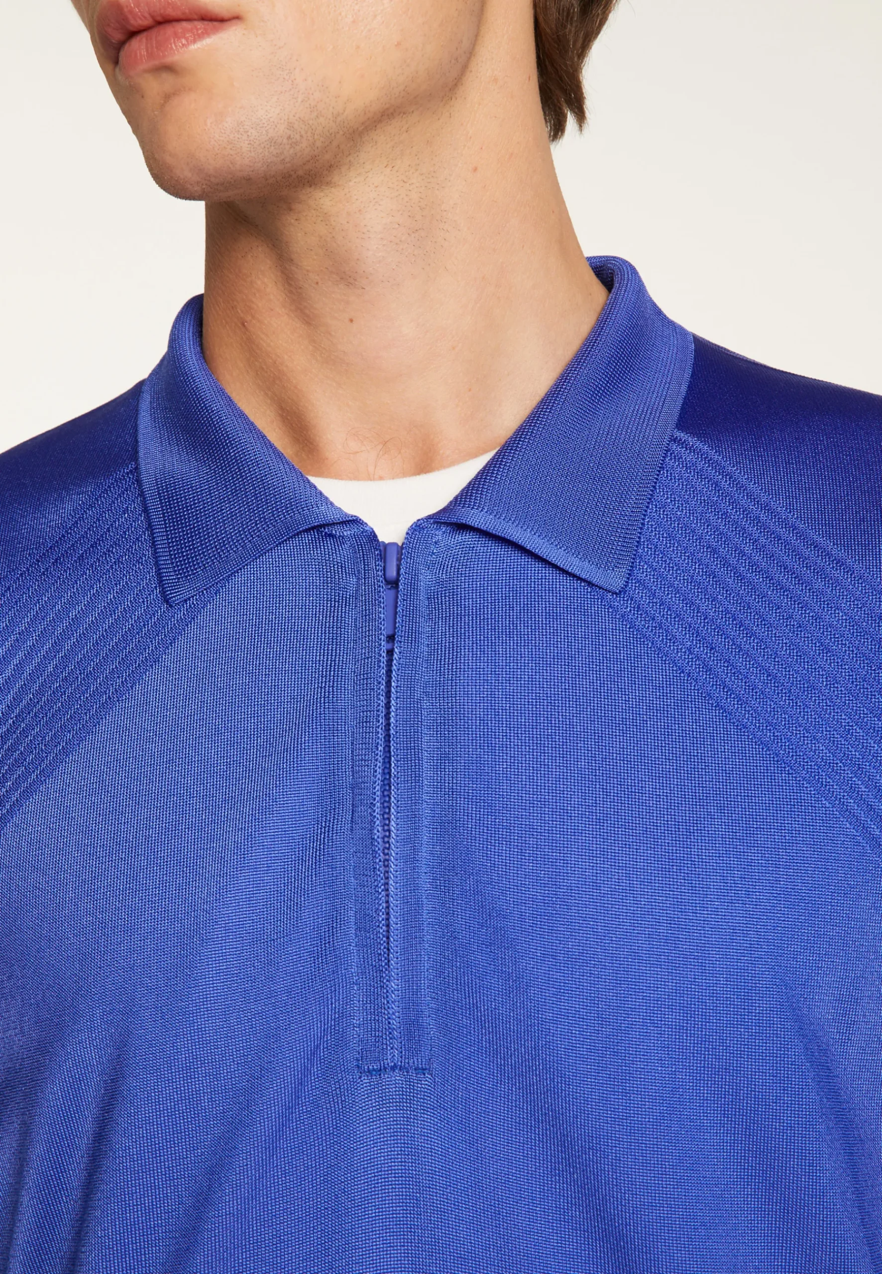 Montagut Polos Et T-Shirts-Polo en fil lumière - Manolo 48-Bleu roi