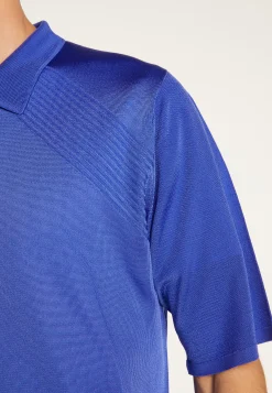 Montagut Polos Et T-Shirts-Polo en fil lumière - Manolo 48-Bleu roi