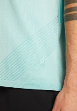 Montagut Polos Et T-Shirts-Polo en fil lumière - Manolo 23-Vert clair