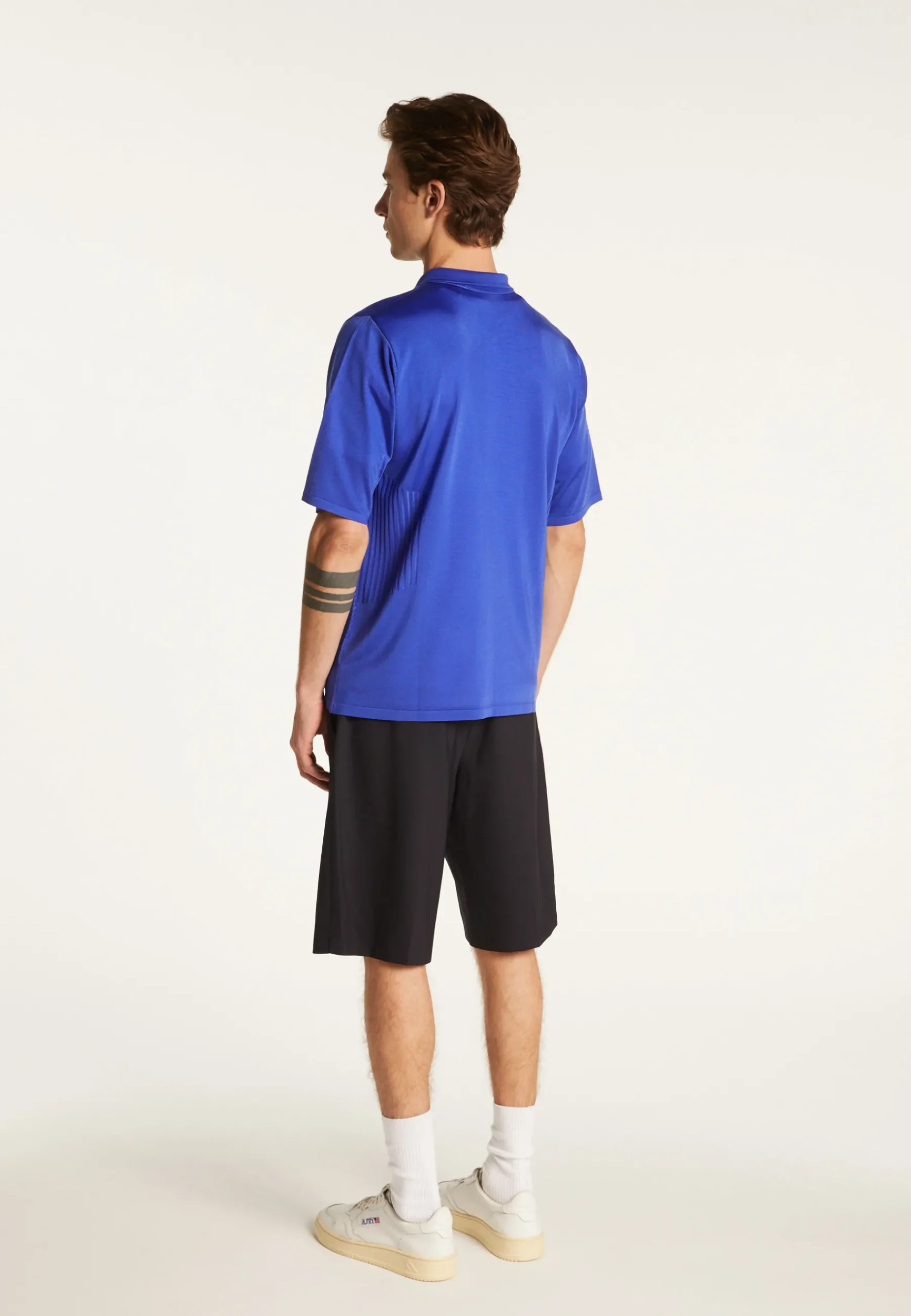 Montagut Polos Et T-Shirts-Polo en fil lumière - Manolo 48-Bleu roi