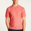 Montagut Le Fil Lumière®-Polo en fil lumière - Matt 25-Rose moyen
