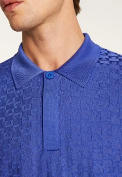 Montagut Le Fil Lumière®-Polo en fil lumière - Matt 48-Bleu roi
