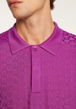 Montagut Le Fil Lumière®-Polo en fil lumière - Matt 16-Violet clair
