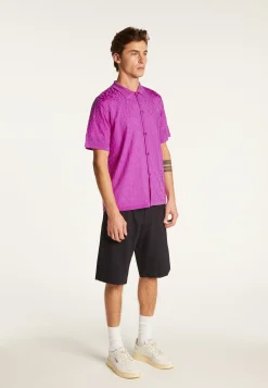 Montagut Le Fil Lumière®-Polo en fil lumière - Matthew 16-Violet clair