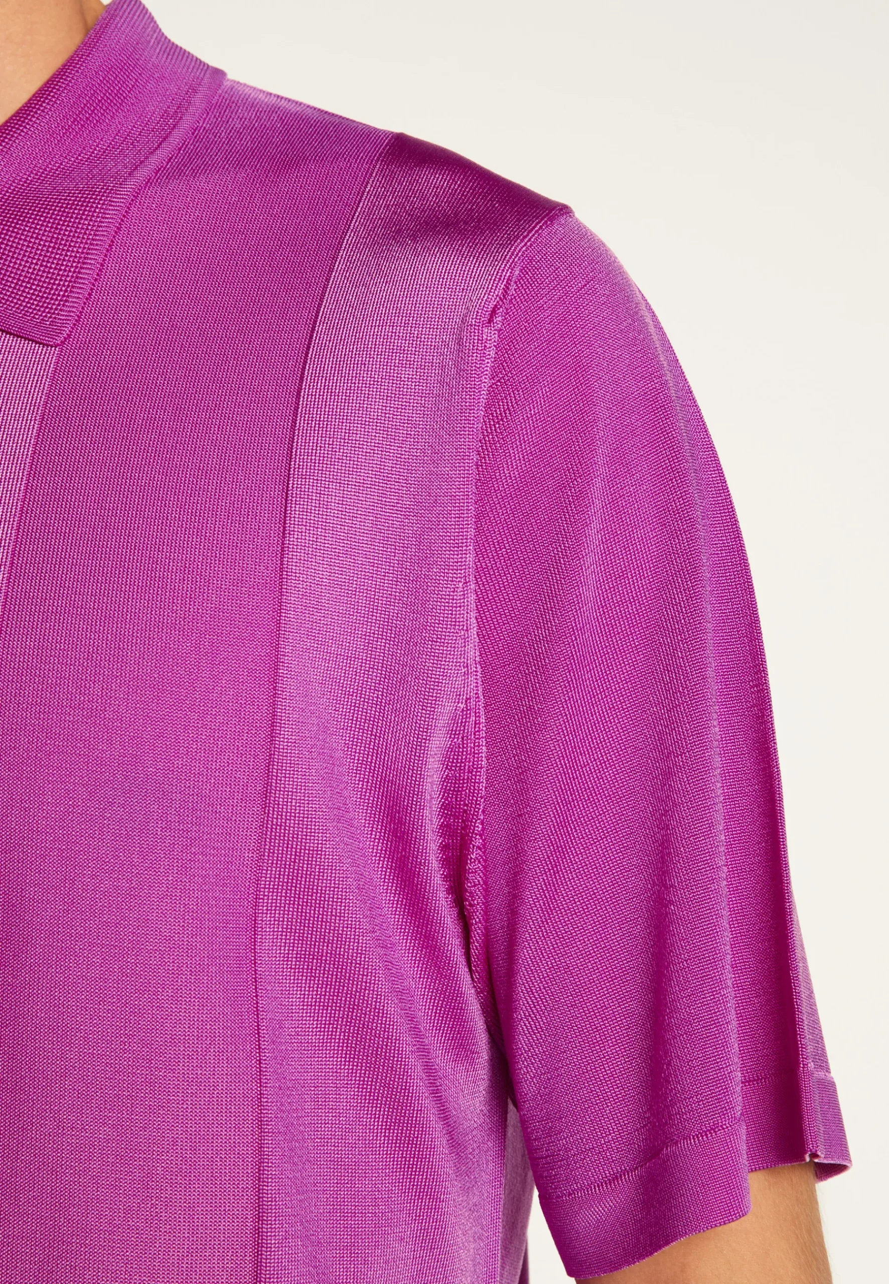 Montagut Polos Et T-Shirts-Polo en fil lumière - Milan 16-Violet clair