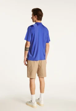 Montagut Polos Et T-Shirts-Polo en fil lumière - Milan 48-Bleu roi