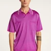 Montagut Le Fil Lumière®-Polo en fil lumière - Milo 16-Violet clair