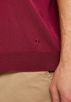 Montagut Le Fil Lumière®-Polo en fil lumière - Milo 51-Bordeaux