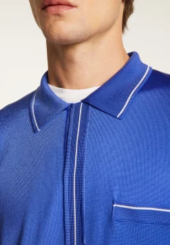 Montagut Le Fil Lumière®-Polo en fil lumière - Montayang 48-Bleu roi