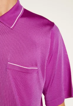 Montagut Le Fil Lumière®-Polo en fil lumière - Montayang 16-Violet clair