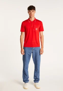 Montagut Le Fil Lumière®-Polo en Fil Lumière - Oxmo Puccino 52-Rouge