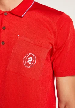 Montagut Le Fil Lumière®-Polo en Fil Lumière - Oxmo Puccino 52-Rouge